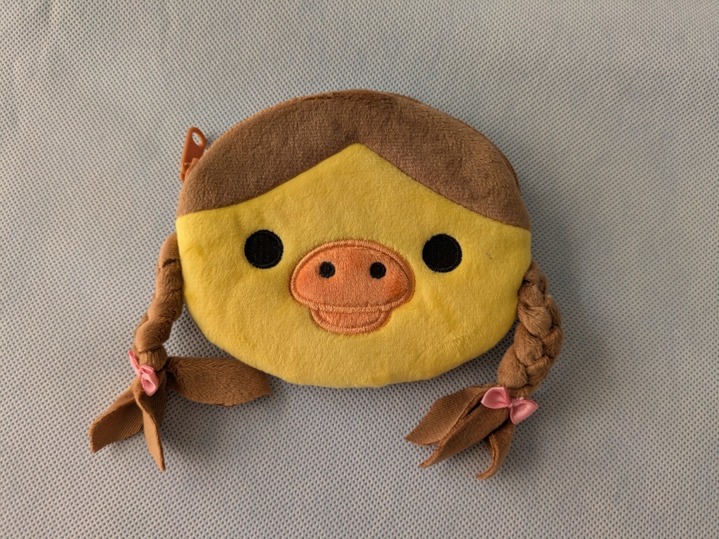 キイロイトリ学園　グッズ　ぬいぐるみポーチ