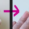 ohoraネイル強化剤　使用前使用後
